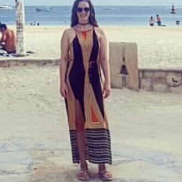 Summer spaghetti strap dress - Picture 1 of 3